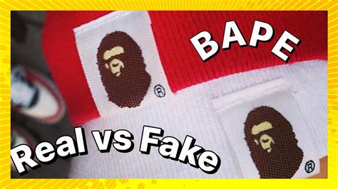 real vs fake bape adidas jacket|how to identify bape clothing.